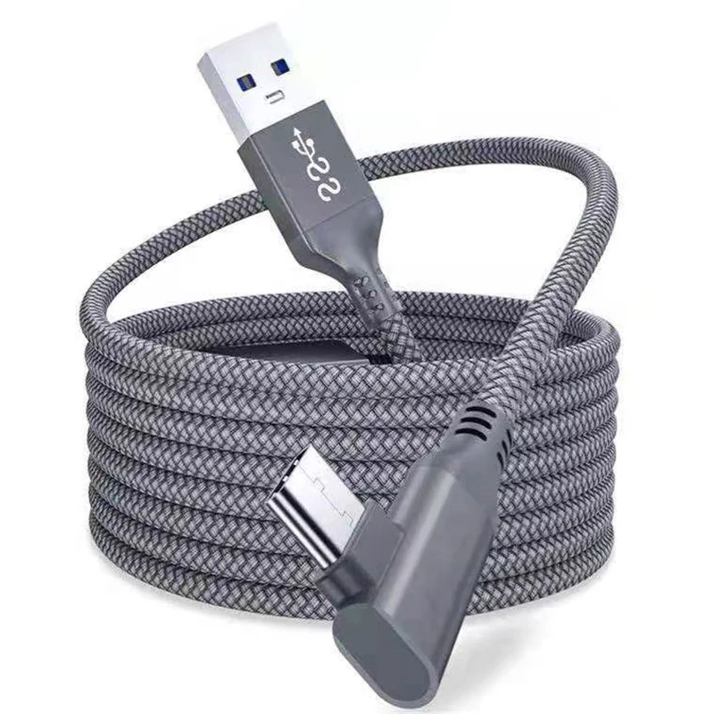 

Кабель USB Type A-C для зарядки гарнитуры Oculus Quest 2, 5 м