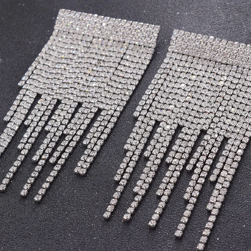 2 шт./лот хрустальные вставки отделка стразами аппликации для украшения