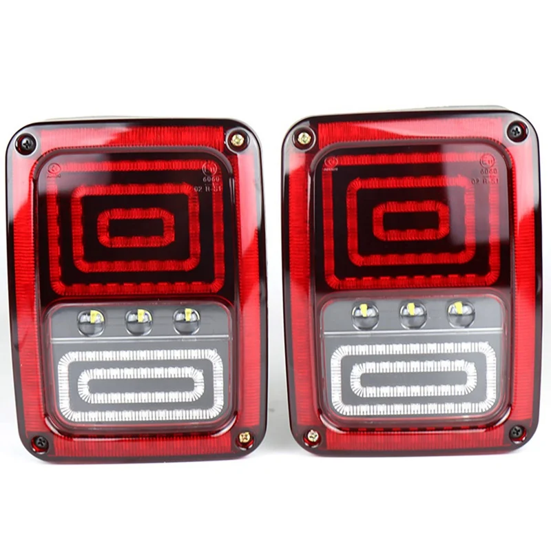 2 шт./1 комплект (версия ЕС) светодиодный задний фонарь с стоп сигнал поворота