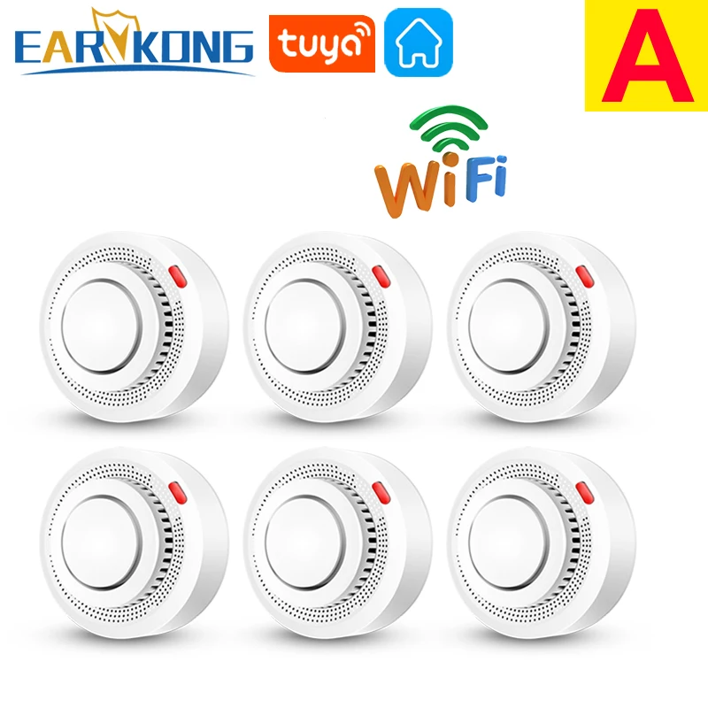 

Earykong WiFi датчик дыма