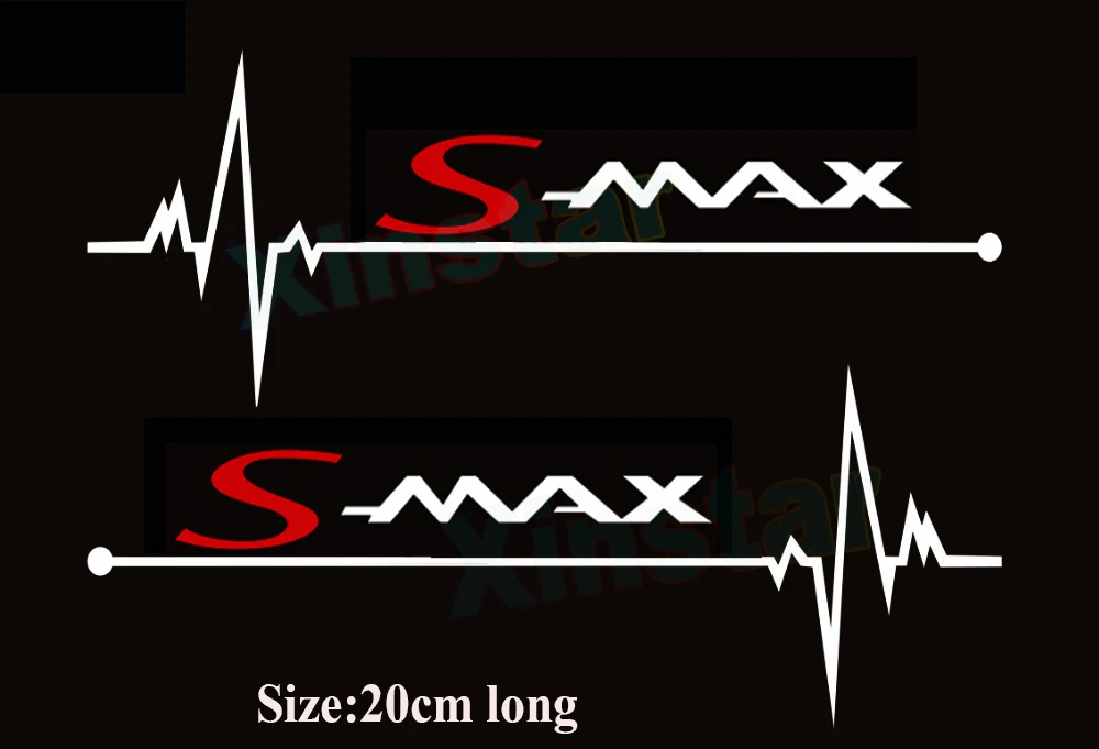 2 шт./лот автомобильные наклейки на окна для Ford Smax S max Автомобильные