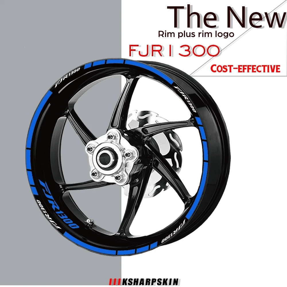 

Комплект для украшения передних и задних шин мотоцикла с логотипом, комплект полосок, набор ободов, водонепроницаемая маркировочная наклей...