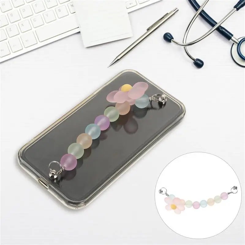 

1Pc Decorative Mobile Phone Back Cover Adornment Phone Hanging Lanyard