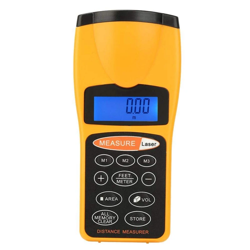 

HOT Durable CP-3007 Ultrasonic Distance Measure Designator, Point Rangefinder LCD Night Light Backlight,Distance Measurer