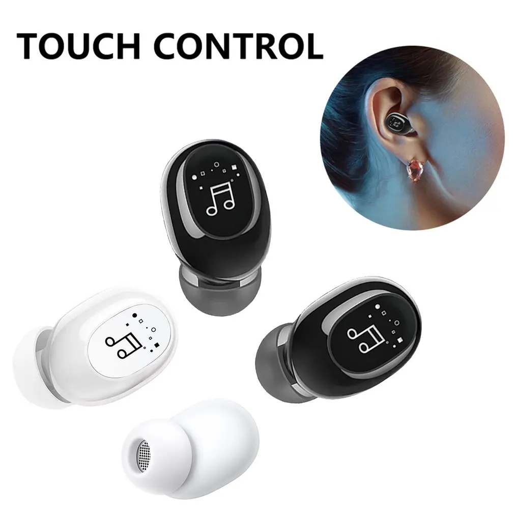 

F911 Hands Free Earphones Blutooth Stereo Earbuds Mini Wireless in-ear earphone bass Bluetooth Headset with Mic