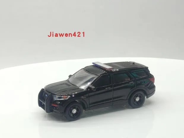 

Перехватчик GreenLight 1:64 2020, коллекция полицейских автомобилей fords Explorer, имитация литых под давлением моделей автомобилей, игрушки