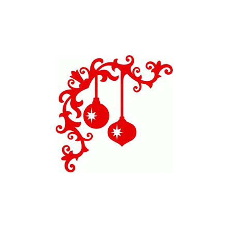 Маленькие рождественские огни крафт металлическая рамка шаблоны Скрапбукинг