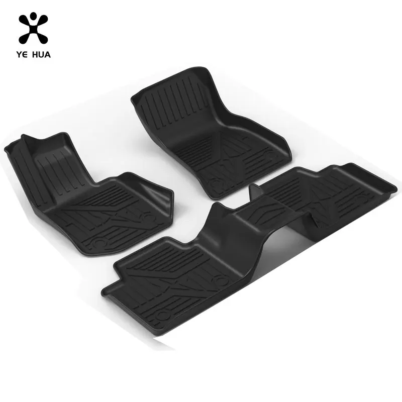 Напольный коврик из ТПЭ для BMW G20, водонепроницаемые прочные подкладки для ног, черный полный набор, специальные аксессуары для автомобилей серии 3, модифицированные