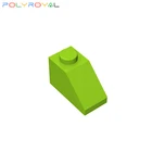 Строительные блоки аксессуары DIY пластины наклона кирпича 1x2 точки 10 шт. образовательные совместим с самых лучших брендов, игрушки для детей 3040