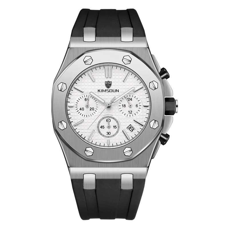 Tourbillon, автоматические часы для мужчин, топ класса люкс, бренд KIMSDUN,, механические часы, часы со скелетом, светящиеся, мужские спортивные часы - Цвет: 4