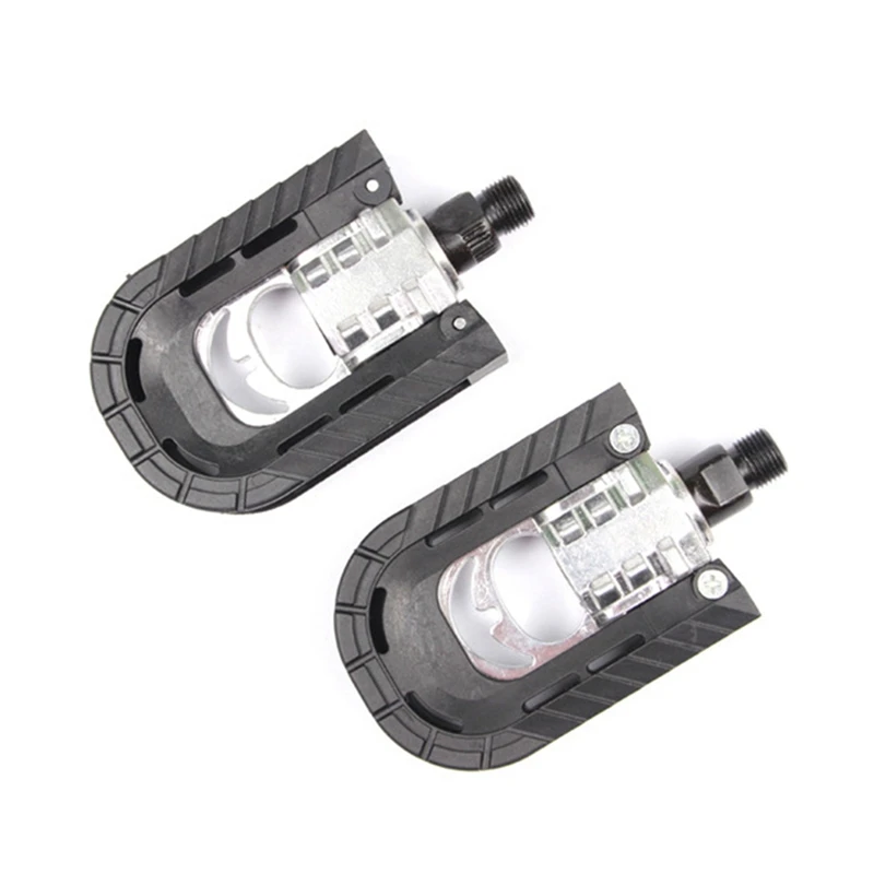 

Нескользящие велосипедные педали для горного велосипеда, велосипедные педали из алюминиевого сплава, складные велосипедные широкие велос...