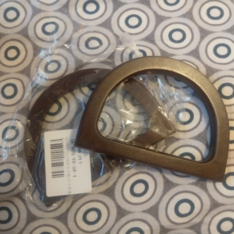 Запасные модные коричневые зеркальные ручки ручной работы сумка-тоут сделай сам