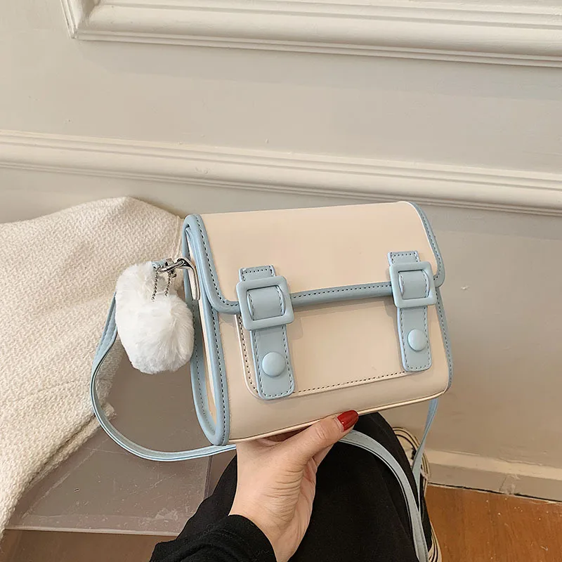 

European and American Cute Western Style Handbags 2021 New Autumn Premium Texture One-shoulder Messenger Bag Cute Western Style