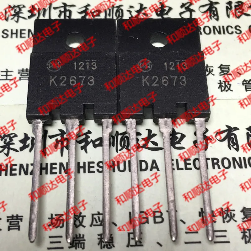 Original New 5pcs/ 2SK2673 K2673 TO-3PF 900V 5A | Voltage Regulators/Stabilizers