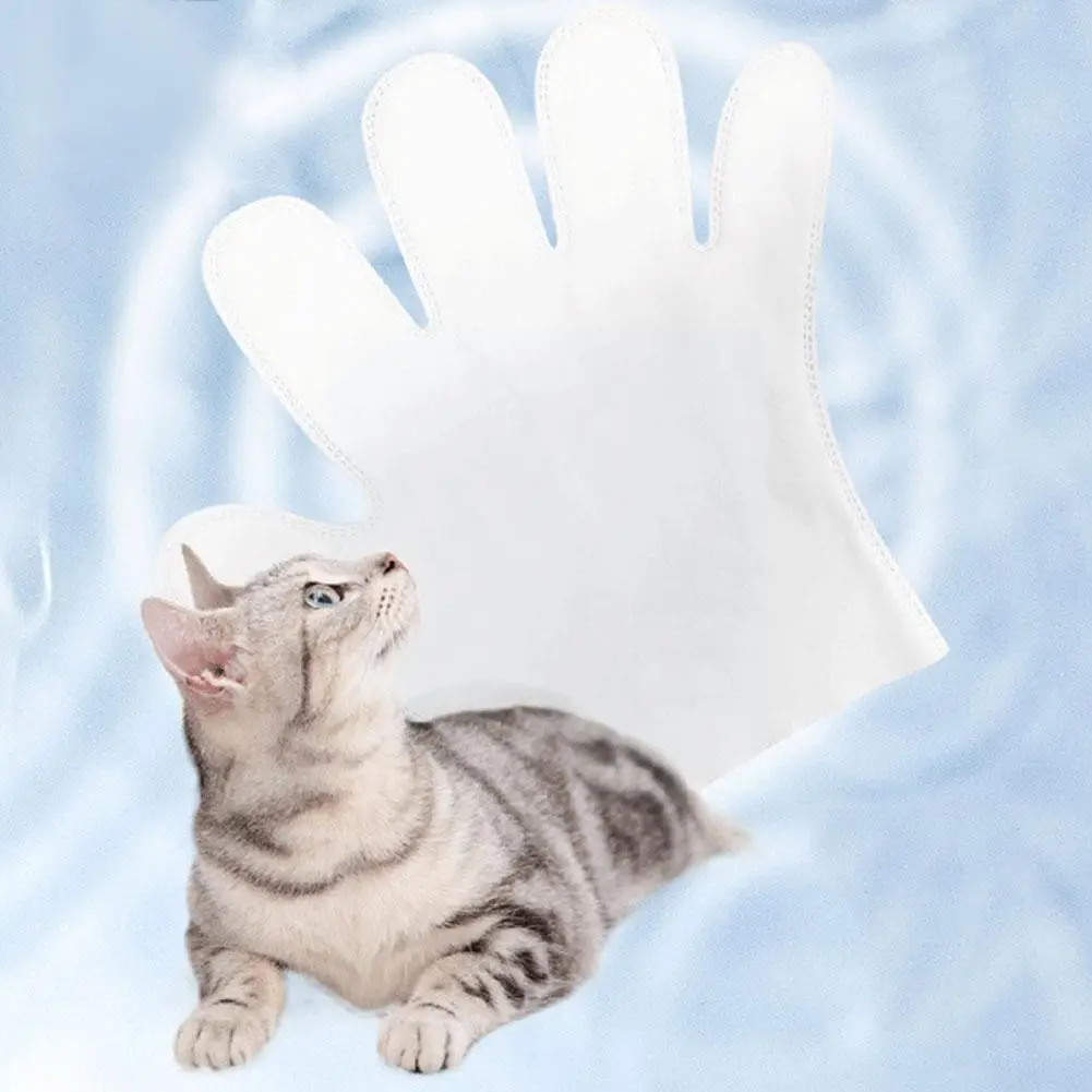 

2 шт., одноразовые массажные перчатки для домашних животных, 230x250 мм