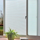 Длинные матовые полосатые жалюзи 235 м, оконная пленка, матовые жалюзи, наклейка на стекло, самоклеящаяся стеклянная виниловая пленка для дома