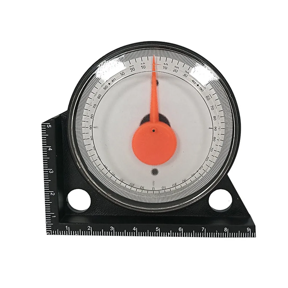 

1 Pcs Inclinometer Measuring Angle Meter Pointer Type With Scale Level Angle Meter For Hand Measuering Construction Level