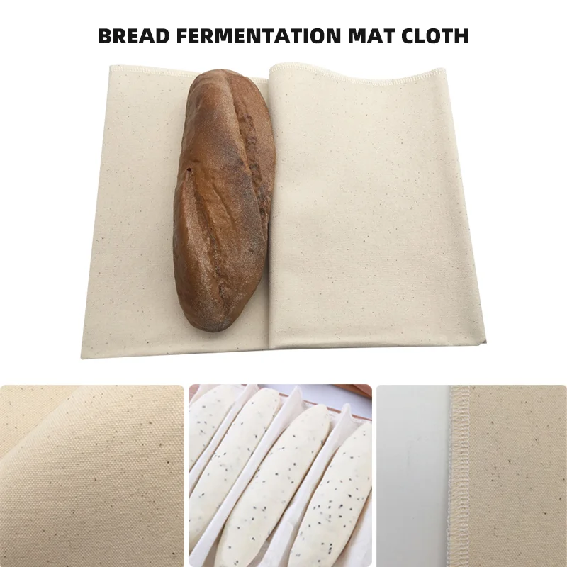Льняная Ферментированная ткань для теста кастрюли приготовления хлеба багета