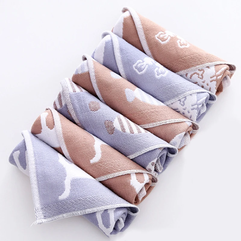 Хлопковые полотенца для новорожденных Слюнявчики полотенце кормления детская