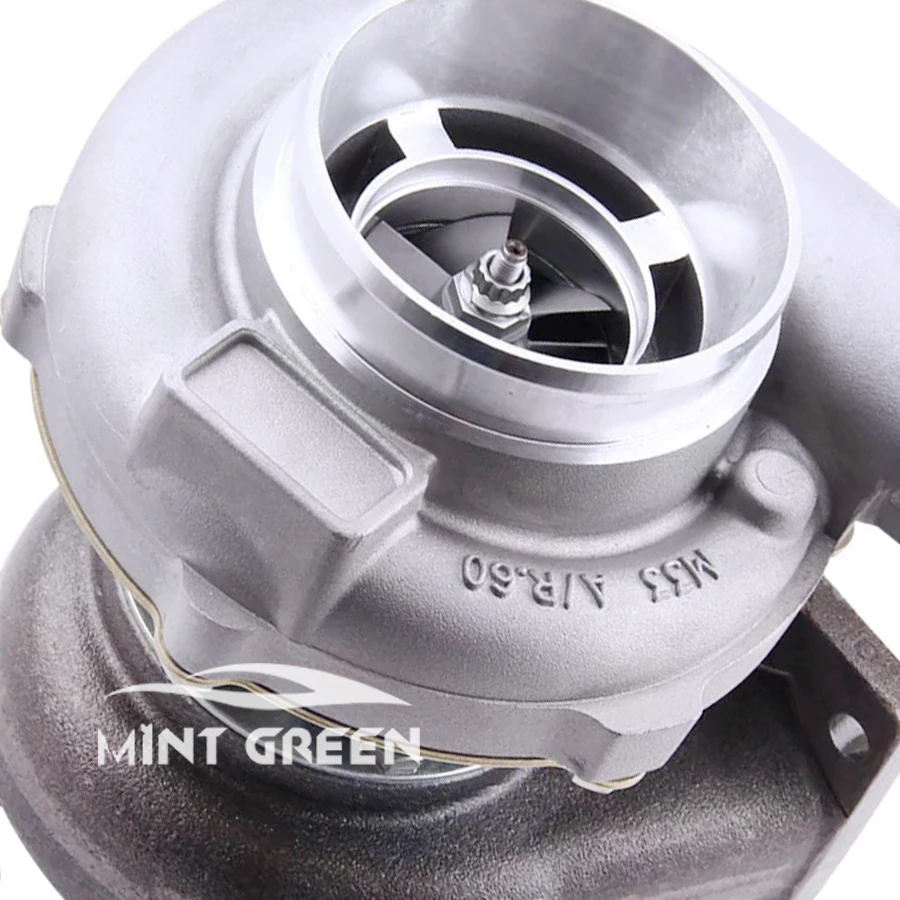 GT30 GT3037 GT3076R T3.82 A/R 51 полированное турбозарядное устройство 500 + HP