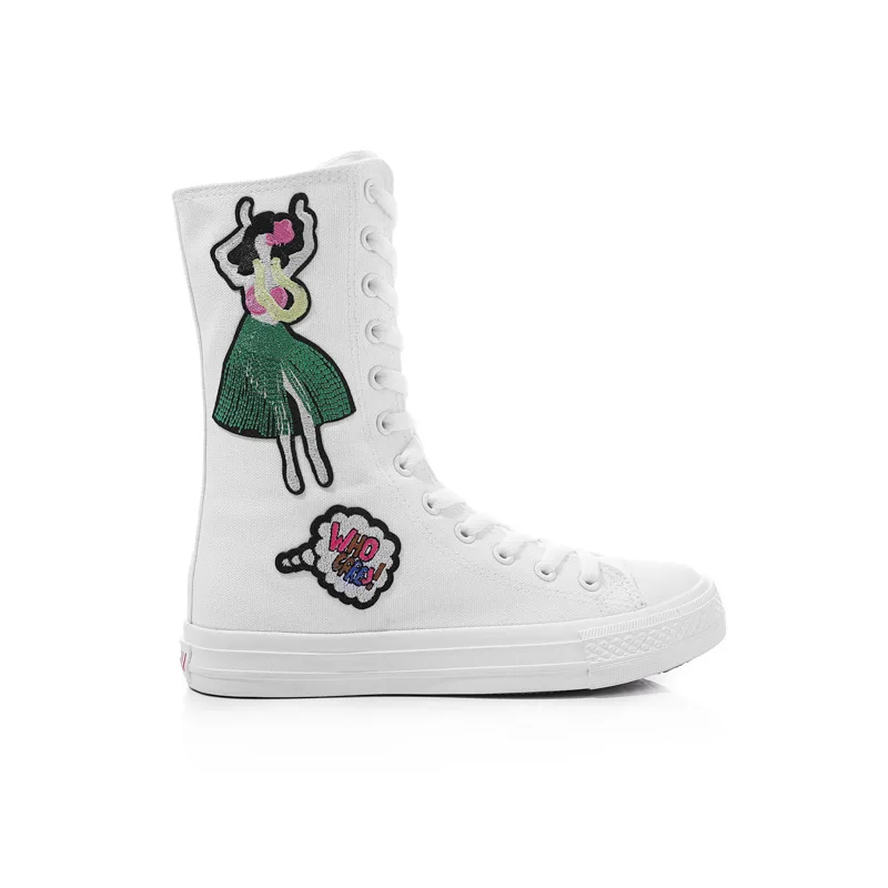 

5570 middle tube 016 middle tube canvas shoes