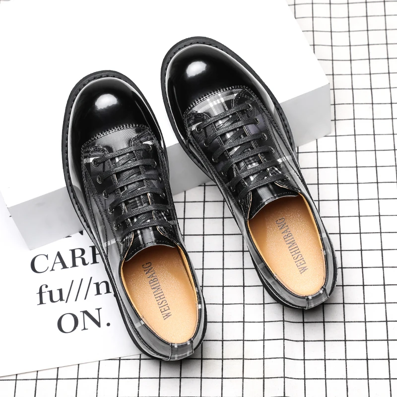 

2020 New Classic Business Men Dress Shoes Fashion Elegant Formal Wedding Shoes Men Slip on Office Oxford Shoes for Men