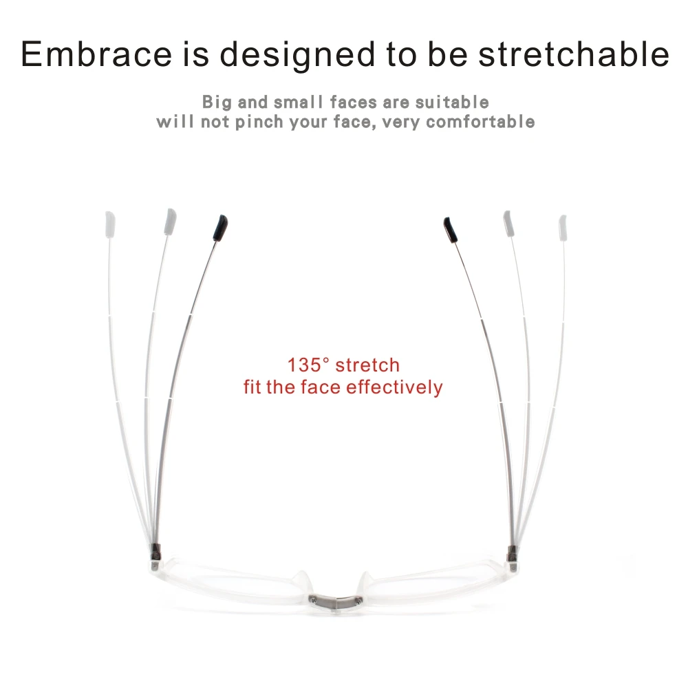 Складной Анти голубой светильник блокировка очки для чтения с Чехол Портативный