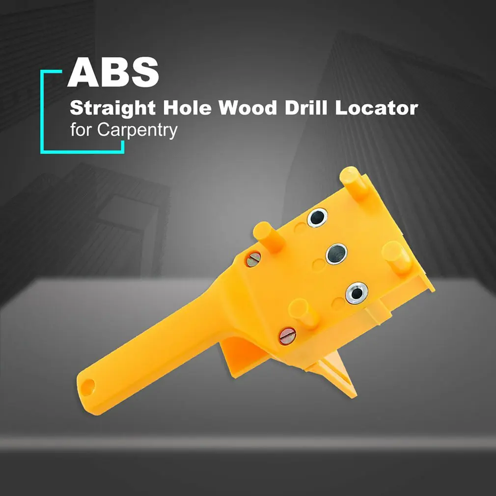 

Woodworking Dowel Jig Drill Guide Positioning Tools With 3Pcs Metal Dowel Pins 6 8 10mm Drill Bits Wood Drilling Hole Saw Kit