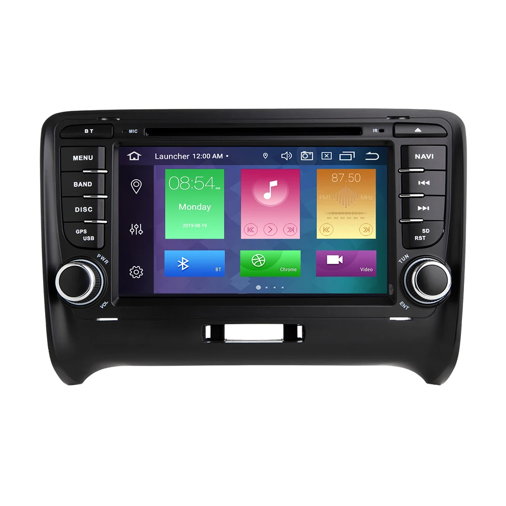 Авторадио 2 Din Android 9 0 автомобильный DVD GPS навигатор для AUDI TT MK2 8J 2006 2007 2008 2009 2010 2011