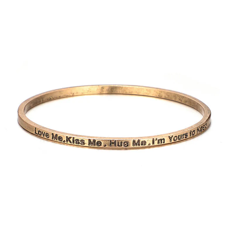 

6Pcs/set Bohemian BraceletsOpal Stone Heart Triangle Resin Letter Opening Charm Gold Alloy Bangle For Women Jewelry