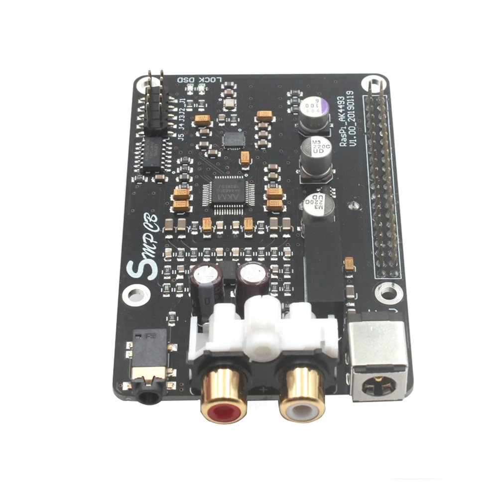 ЦАП-декодер AK4493 цифровой Сетевой проигрыватель для трансляции Raspberry Pi 2B 3B +