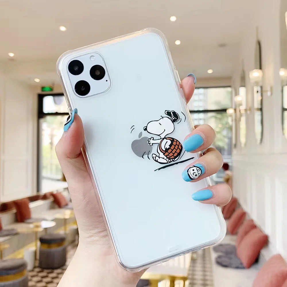 Парный чехол для телефона iphone 11 Pro XS Max 7 8 Plus X XR с милым забавным мультяшным Gog