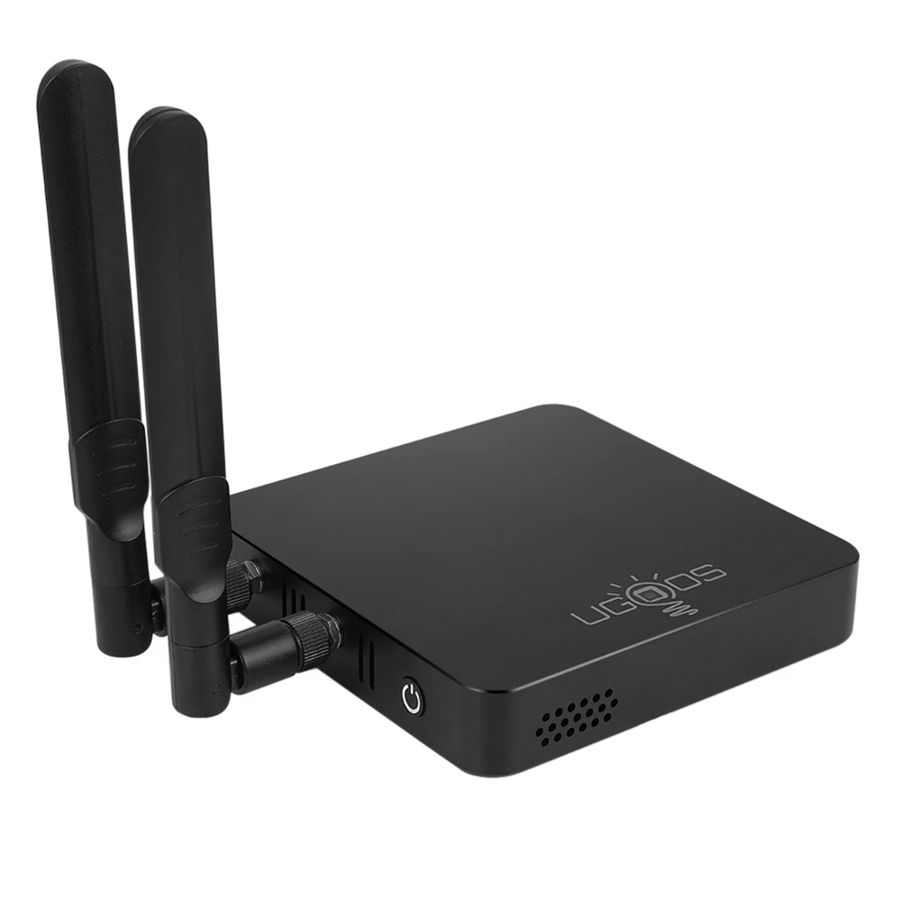 2021 UGOOS AM6B PLUS Amlogic S922X J Смарт Android 9 0 ТВ коробка DDR4 4 Гб оперативной памяти 32
