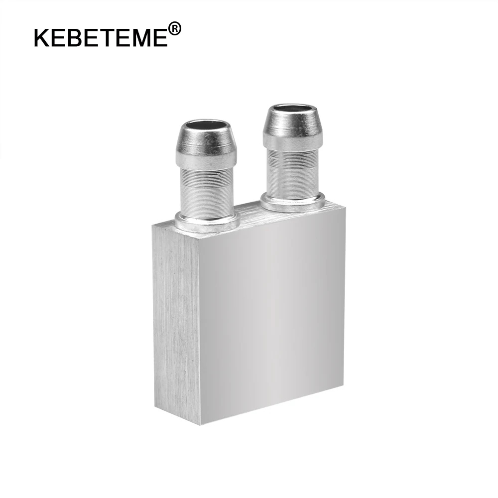 Алюминиевый блок охлаждения KEBETEME с жидкостью для компьютера радиатор ЦП ПК и
