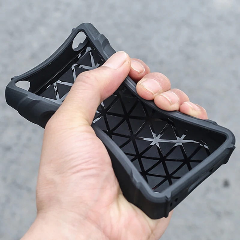 Противоскользящий Прочный противоударный чехол с полным покрытием кожаный