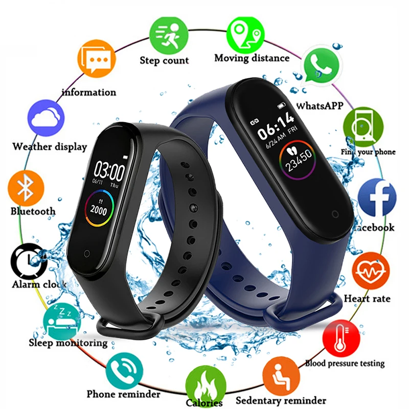 Смарт часы для мужчин и женщин умные с силиконовым ремешком Android IOS|Смарт-часы| |