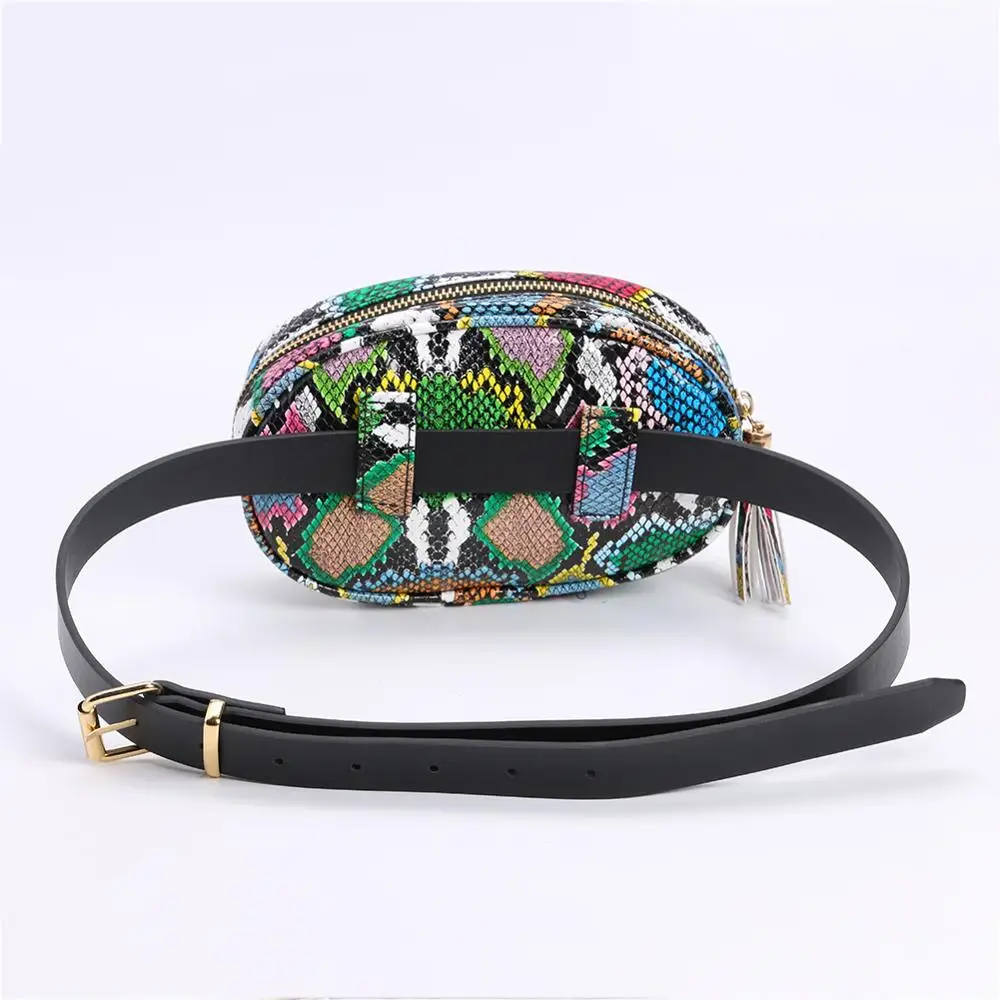 Serpentine Fashion Women's Waist Packs Brief Girls Sling Chest Bag Zipper Belt for Women Ladies Fanny Bags Travel Bum | Багаж и сумки