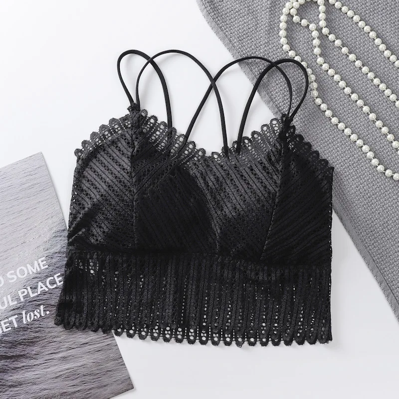 

New Fashion Bra Push Up Wireless Lace Bra Top Women Bralette Underwear Lingerie Full Cup Sexy lingerie for women Free Shipping