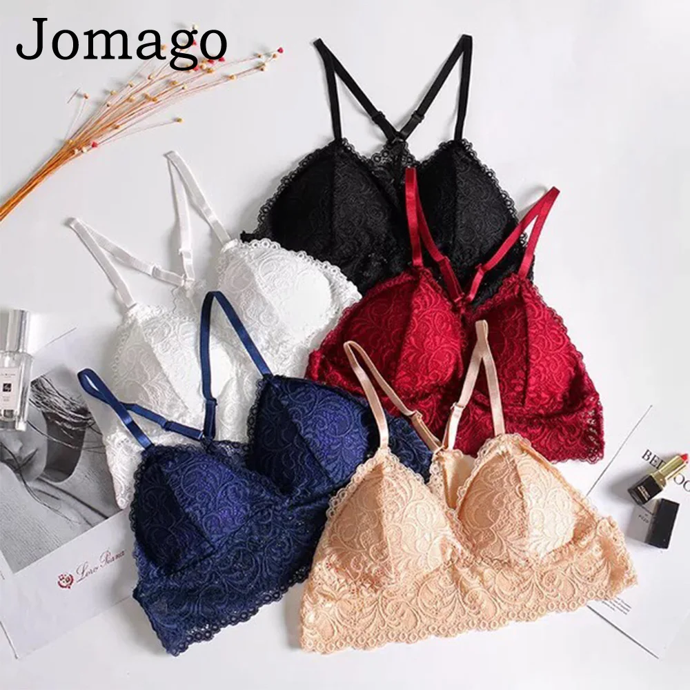 Jomago сексуальный кружевной женский бюстгальтер французские Стильные