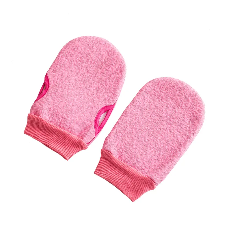 

Double-Sided Bath For Peeling Exfoliating Mitt Glove Shower Scrub Gloves Resistance Body Massage Sponge Wash Skin Moisturizing