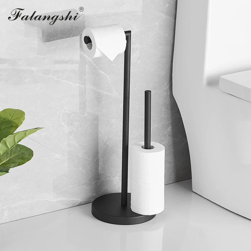 Отдельно стоящий держатель туалетной бумаги из нержавеющей стали 304 диспенсер