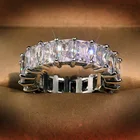 Новые поступления женские большие циркониевые золотые кольца с Цирконом Модные Свадебные обручальные кольца ювелирные изделия в стиле хип-хоп Новое поступление 2020