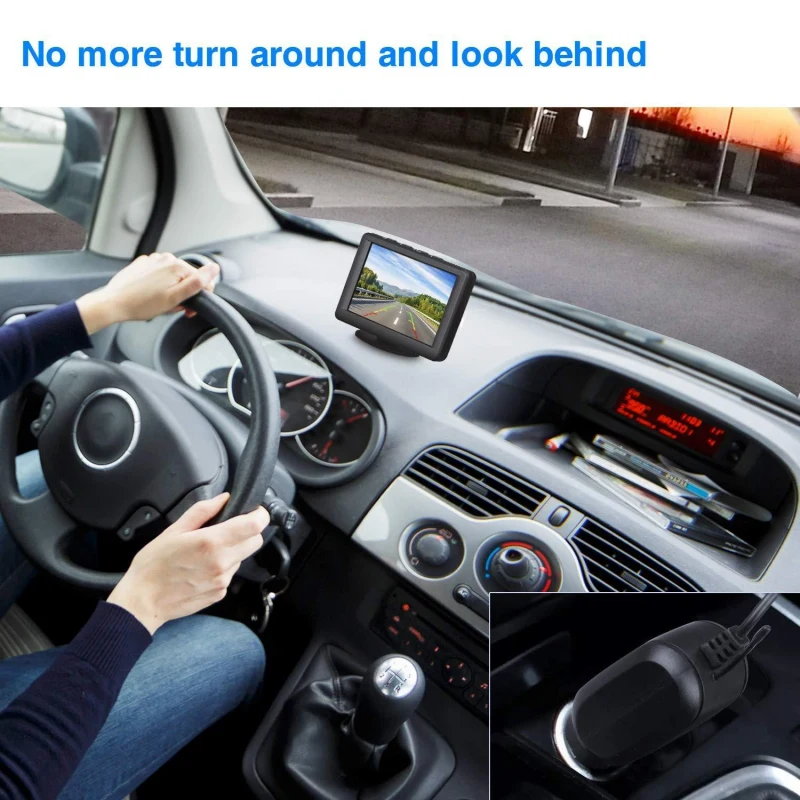 HD Автомобильная фронтальная камера заднего вида универсальные встроенные