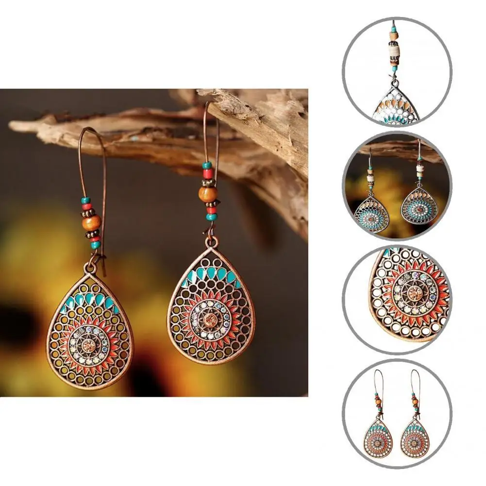 

Fabulous Drop Earrings Lightweight Bohemia Style Graceful Alloy Women Drop Earrings Women Earrings Women Earrings 1 Pair