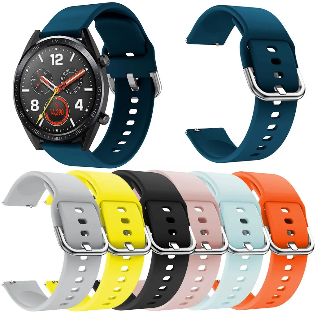 Correa de silicona para reloj Huawei Watch GT Active, 46mm, Honor Magic Strap, Correa de reloj