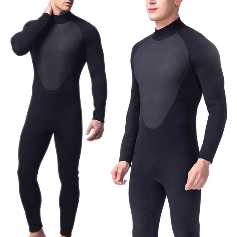 

Bodysuit Suit Full Sleeve Male Stretchy Diving Wetsuit Long Snorkeling 3mm Wetsuit Neoprene Full Surfing Swimming Bodysuit Full
