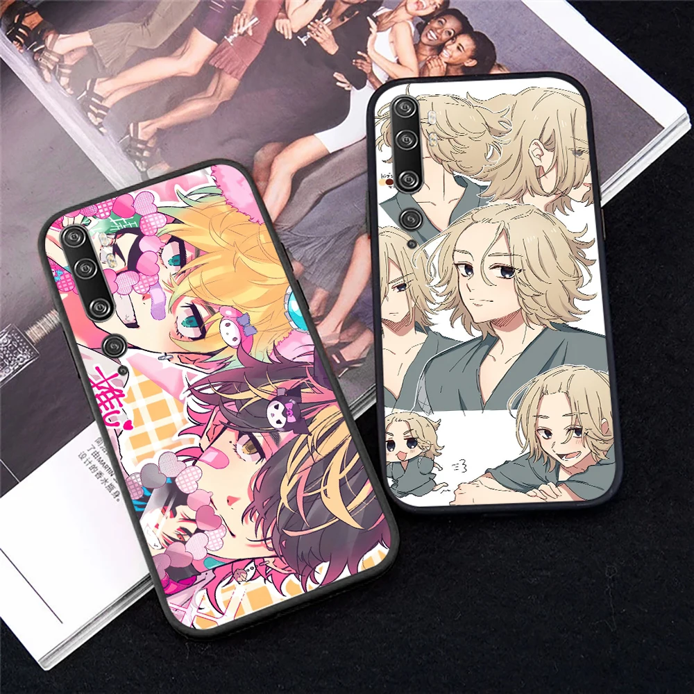 

Tokyo Avengers Japan Anime Phone Case For Xiaomi 10 11 Pro Lite Ultra Note 10 Pro CC9 Pro 10S CC9e Soft TPU Funda Back Cover