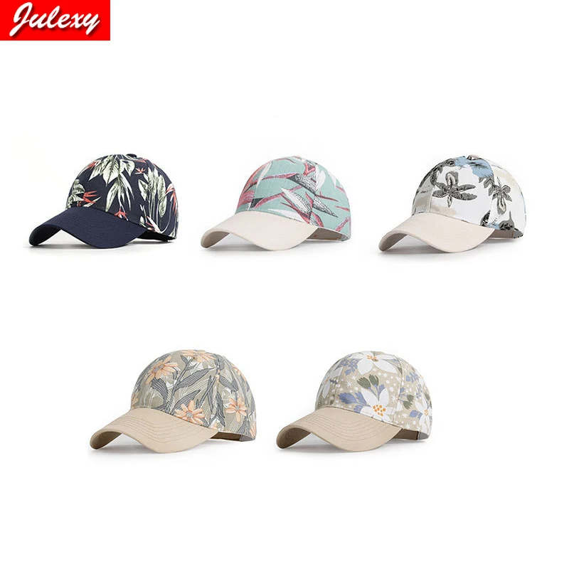

Новинка 2021, женские бейсболки, хлопковые кепки в пляжном стиле, летние и осенние уличные солнцезащитные кепки, дышащие спортивные кепки