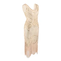 plus size womens 1920s vintage sequin full fringed deco inspired flapper dress roaring 20s great gatsby dress