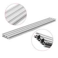 1pcslot 2060 aluminum profile extrusion 100 600mm length linear rail 200mm 400mm 500mm for diy 3d printer workbench cnc